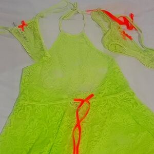 Coquette Diva 3 piece babydoll set